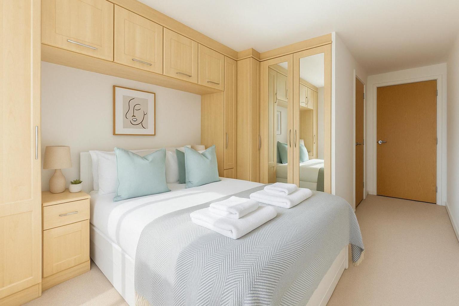 2 Bed With Balcony In Wembley Apartment London
